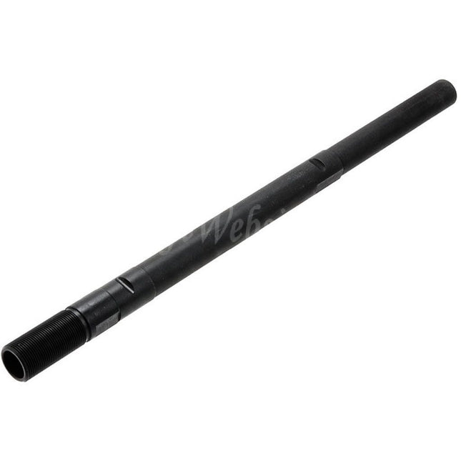 Hephaestus 300mm CNC Steel Outer Barrel For GHK AK105 Series GBB Rifles Airsoft Black