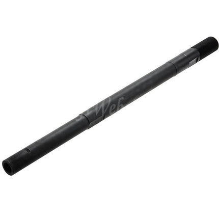 Hephaestus 300mm CNC Steel Outer Barrel For GHK AK105 Series GBB Rifles Airsoft Black