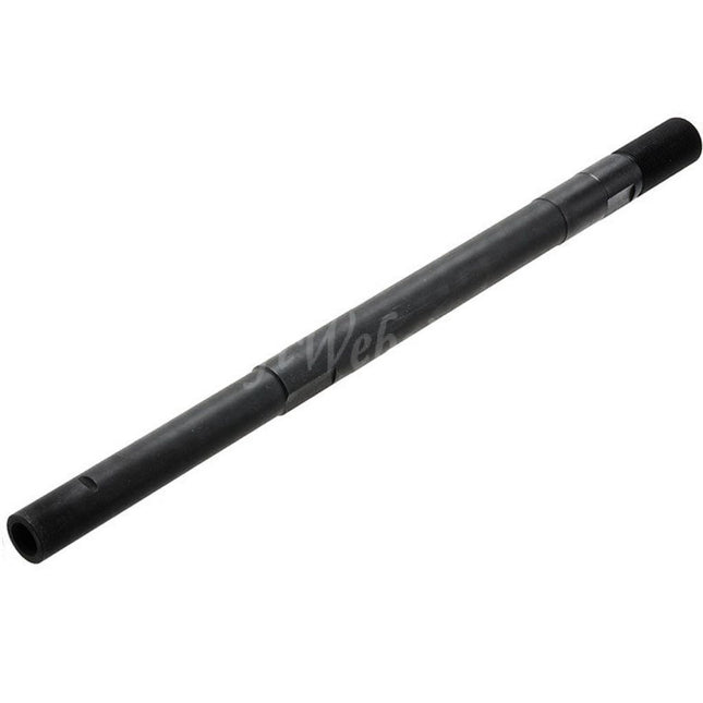 Hephaestus 300mm CNC Steel Outer Barrel For GHK AK105 Series GBB Rifles Airsoft Black