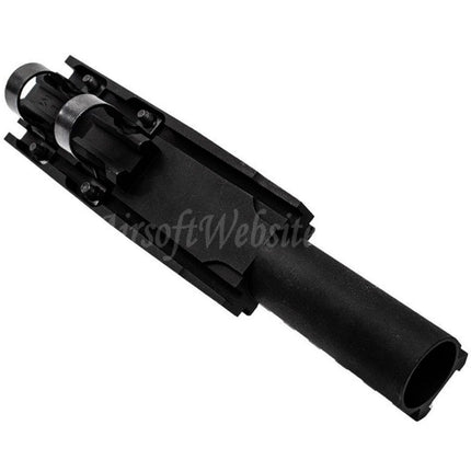 Hephaestus Aluminum 20mm Railed Gas Tube For Tokyo Marui AK Series GBB Rifles Airsoft Black