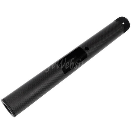 Laylax PSS 257mm/265mm Short Type Carbon Fiber Outer Barrel For Tokyo Marui VSR-10 Series Bolt Action Sniper Airsoft Black