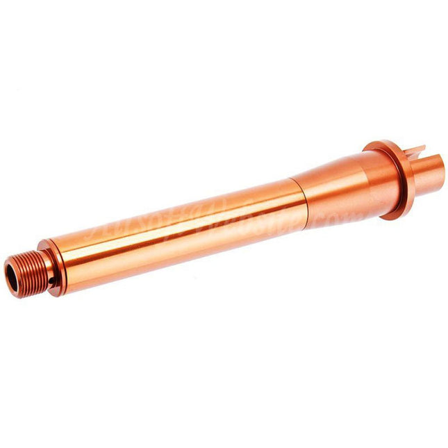 Revanchist Airsoft 6.5" Aluminium Outer Barrel with 0.5" Barrel Extension -14mm CCW Counter-Clockwise Thread For Tokyo Marui M4 Series MWS GBB Rifles Airsoft