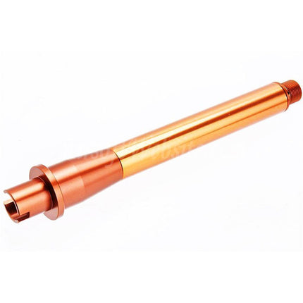 Revanchist Airsoft 7.5" Aluminium Outer Barrel with 0.5" Barrel Extension -14mm CCW Counter-Clockwise Thread For Tokyo Marui M4 Series MWS GBB Rifles Airsoft