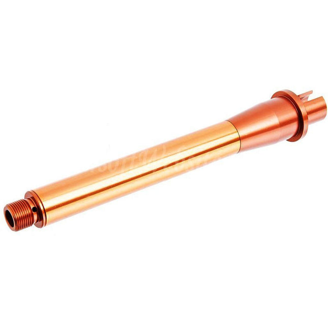 Revanchist Airsoft 7.5" Aluminium Outer Barrel with 0.5" Barrel Extension -14mm CCW Counter-Clockwise Thread For Tokyo Marui M4 Series MWS GBB Rifles Airsoft