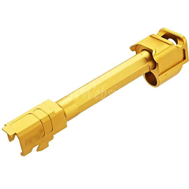 Canon extérieur RGW ARC9 avec compensateur Sparc-M V2-G5 - 14 mm CCW pour pistolets GBB VFC G17 Gen5 série Airsoft Gold