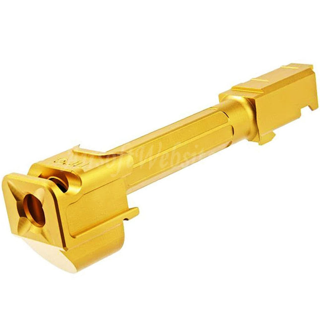 Canon extérieur RGW ARC9 avec compensateur Sparc-M V2-G5 - 14 mm CCW pour pistolets GBB VFC G45 G19X série Airsoft Gold
