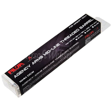 RWA Agency Arms CNC Aluminum Mid-Line Threaded Outer Barrel -14mm CCW For Tokyo Marui G17 Gen3 GBB Pistols Airsoft