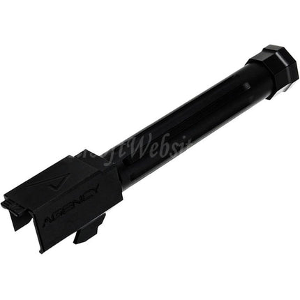 Canon extérieur fileté central en aluminium CNC RWA Agency Arms - 14 mm CCW pour pistolets Umarex (VFC) G17 Gen3 Gen4 G18C / RWA Agency Arms série EXA GBB Airsoft