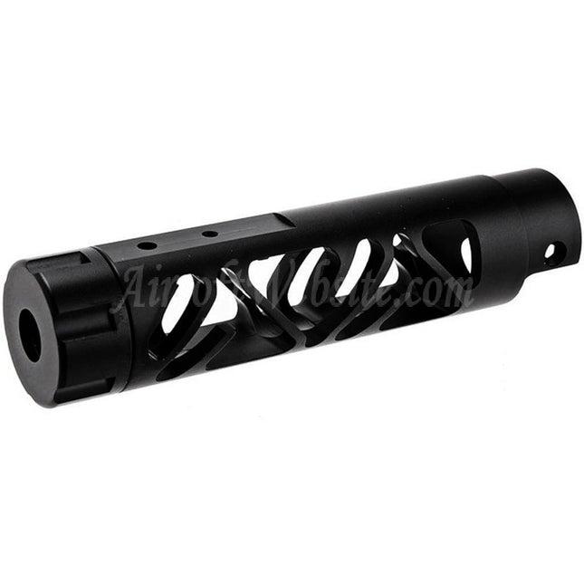 Narcos Airsoft CNC Aluminum Front Barrel Kit (Type 6) For Action Army AAP01 Series GBB Pistols