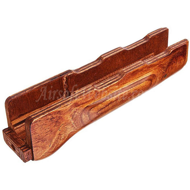 Garde-main inférieur en bois laminé véritable GHK pour fusils GHK AKM V2 V3 Series GBB Airsoft