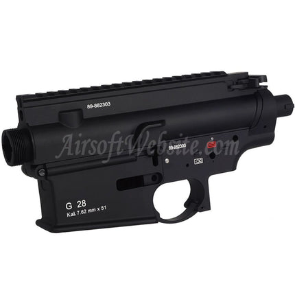 E&C Metal Body Upper Lower Receiver Suitable For E&C G28 HK417 Series AEG Rifles Airsoft