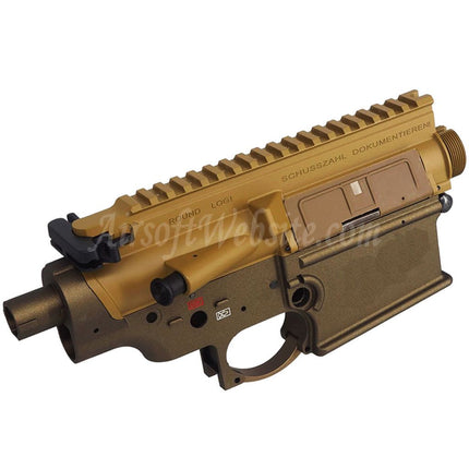 E&C Metal Body Upper Lower Receiver Suitable For E&C G28 HK417 Series AEG Rifles Airsoft