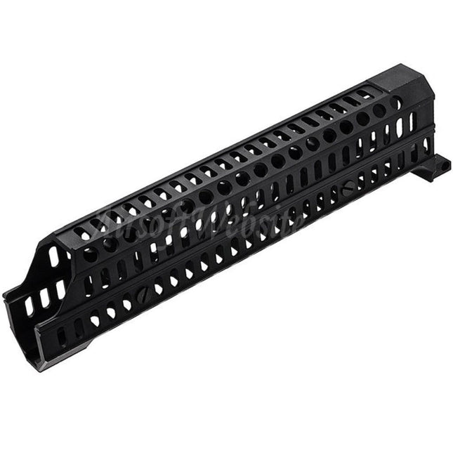 Système de rail de garde-main en aluminium LCT 280 mm ZSPORT-12 pour fusils AEG LCT LCK-12 LCK-15 LCK-19 ZK-12 ZK-12U série AK12 Airsoft noir