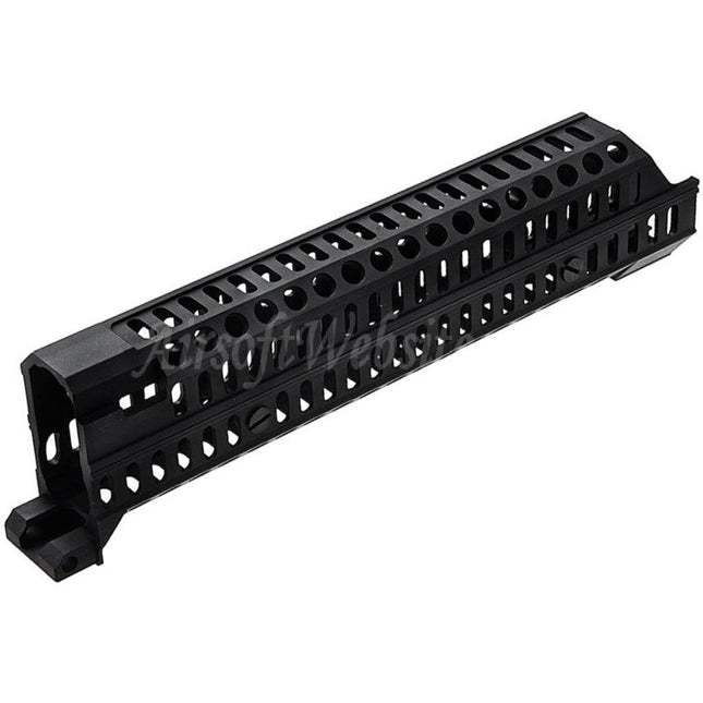 Système de rail de garde-main en aluminium LCT 280 mm ZSPORT-12 pour fusils AEG LCT LCK-12 LCK-15 LCK-19 ZK-12 ZK-12U série AK12 Airsoft noir