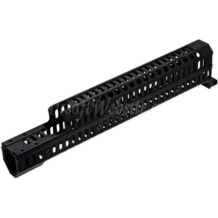 Système de rail de garde-main en aluminium LCT 345 mm ZSPORT-12U pour fusils AEG LCT LCK-12 LCK-15 LCK-19 ZK-12 ZK-12U série AK12 Airsoft noir