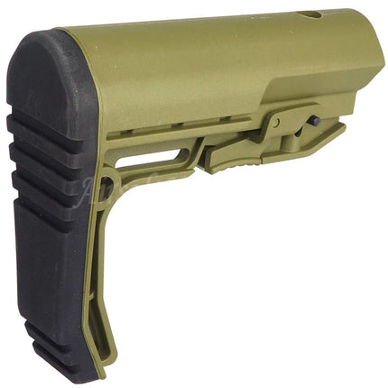 CYMA CGS MFT BMSMIL Style Minimalist Stock Set with 5-Position Short Buffer Tube Suitable For CYMA CGS Tokyo Marui M4 Series MWS GBB Rifles