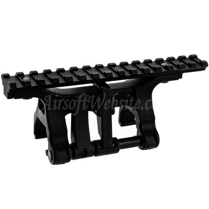 Support de rail Picatinny Old School VFC pour fusils Umarex (Elite Force) H&amp;K MP5 G3 HK53 Series GBB Airsoft Noir