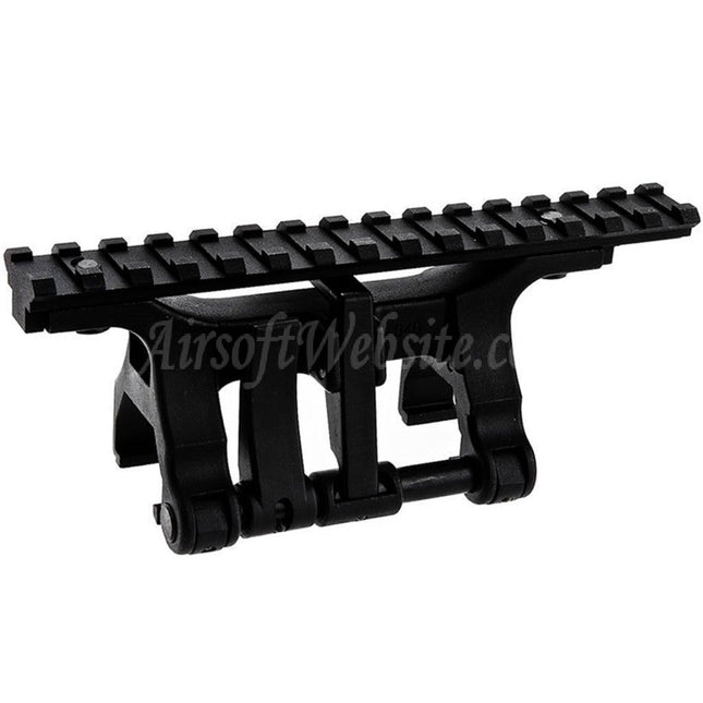 Support de rail Picatinny Old School VFC pour fusils Umarex (Elite Force) H&amp;K MP5 G3 HK53 Series GBB Airsoft Noir