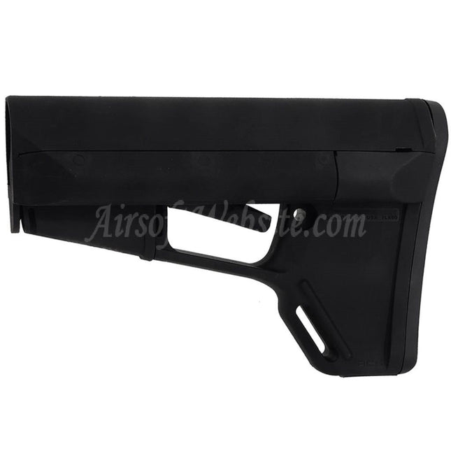 E&C M Style ACS Retractable Stock For M4 Series AEG Rifles Airsoft Black