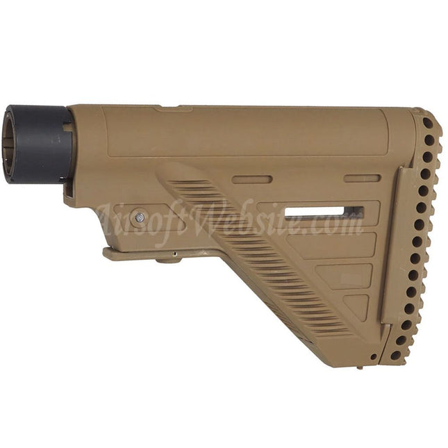 E&C 416A5 Style Retractable Stock with Buffer Tube For HK416 Series AEG Rifles Airsoft