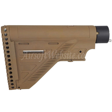 E&C 416A5 Style Retractable Stock with Buffer Tube For HK416 Series AEG Rifles Airsoft