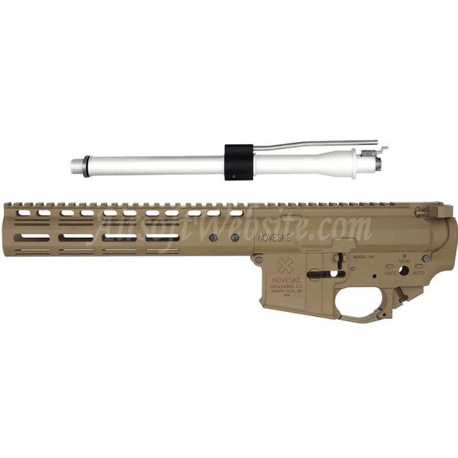 CYMA CGS Noveske N4 Receiver NSR9 Handguard Rail System with Outer Barrel For CYMA CGS Tokyo Marui M4 Series MWS GBB Rifles Airsoft