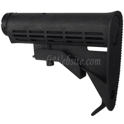 CYMA LE Retractable Stock with 6-Position Tube Suitable For M4 Series AEG Rifles Black