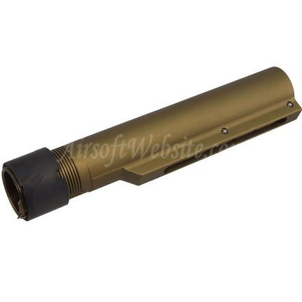 Guns Modify GM CNC Aluminum 6-Position Stock Buffer Tube For VFC Umarex HK416 A5 Series GBB Rifles Airsoft
