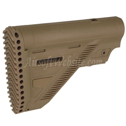 Guns Modify GM HK416 A5 Style Polymer Slim Stock For VFC Umarex H&K HK416 A5 Series GBB Rifles Airsoft