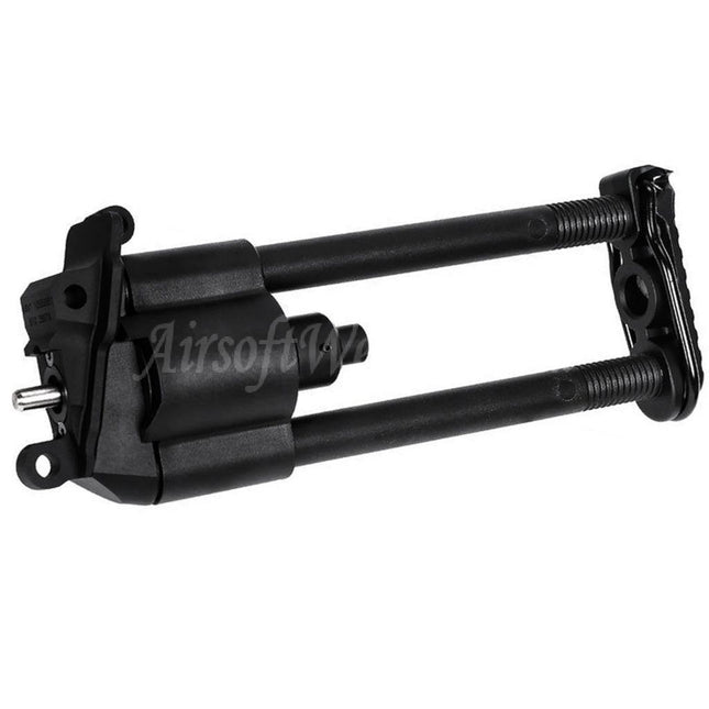 VFC Retractable Paratrooper Style Stock Kit For VFC M249 GBB Machine Gun Rifles Airsoft Black