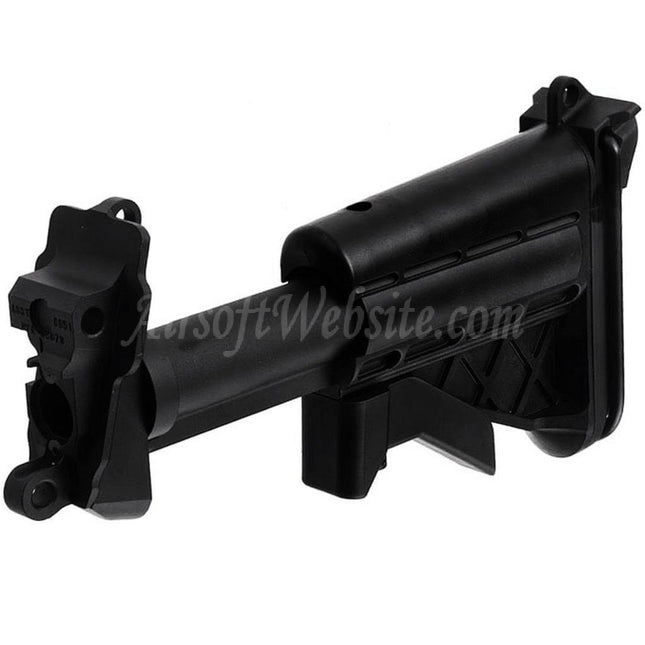 VFC Collapsible Stock Kit For VFC MK48 MOD1 AEG Machine Gun Rifles Airsoft Black