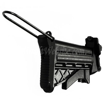 VFC Collapsible Stock Kit For VFC MK48 MOD1 AEG Machine Gun Rifles Airsoft Black