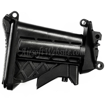 VFC Collapsible Stock Kit For VFC MK48 MOD1 AEG Machine Gun Rifles Airsoft Black