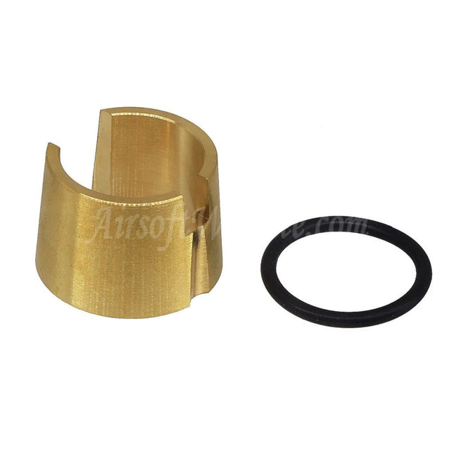 C&C TAC CNC Barrel Extension For Tokyo Marui M4 Series MTR MWS GBB Rifles Airsoft Gold