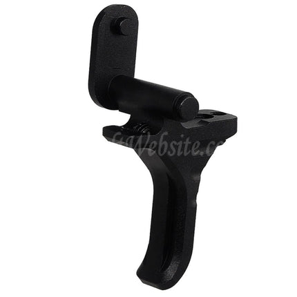 C&amp;C TAC Détente de compétition professionnelle double réglable en aluminium CNC style KD pour pistolets SIG AIR VFC P320 M17 M18 série GBB Airsoft Noir
