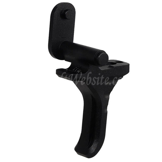 C&C TAC CNC Aluminum KD Style Dual Adjustable Pro Competition Trigger For SIG AIR VFC P320 M17 M18 Series GBB Pistols Airsoft Black