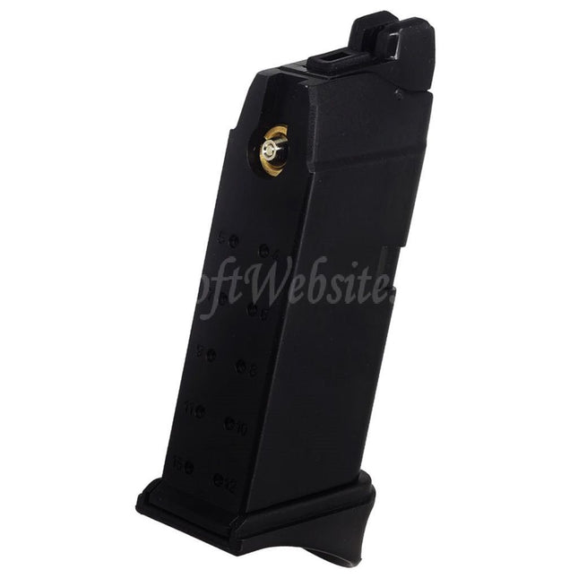 DOUBLE BELL 15rd Gas Magazine For G26 G27 Series GBB Pistols Airsoft Black
