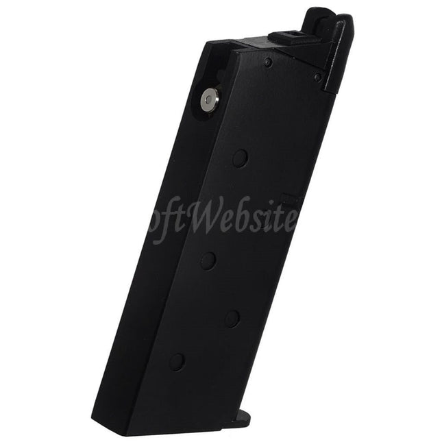DOUBLE BELL 18rd Gas Magazine For ARMY R45 Tokyo Marui Detonics .45 DOUBLE BELL 796 797 Vorpal Bunny AM .45 Series GBB Pistols Airsoft Black