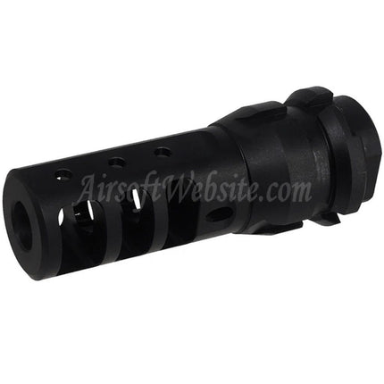 PTS Dead Air KeyMo Muzzle Brake Flash Hider For -14mm CCW Counter-Clockwise Thread Barrel Rifles Airsoft
