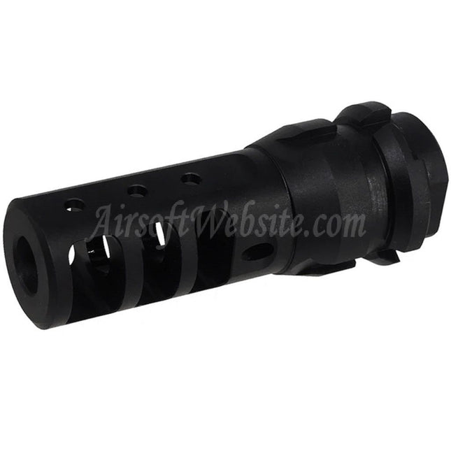 PTS Dead Air KeyMo Muzzle Brake Flash Hider For -14mm CCW Counter-Clockwise Thread Barrel Rifles Airsoft