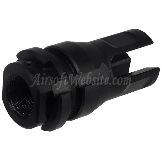 PTS Dead Air KeyMicro Flash Hider For -14mm CCW Counter-Clockwise Thread Barrel Rifles Airsoft