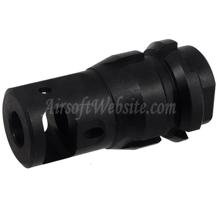 Cache-flamme PTS Dead Air KeyMicro pour fusils à canon fileté antihoraire -14 mm CCW Airsoft