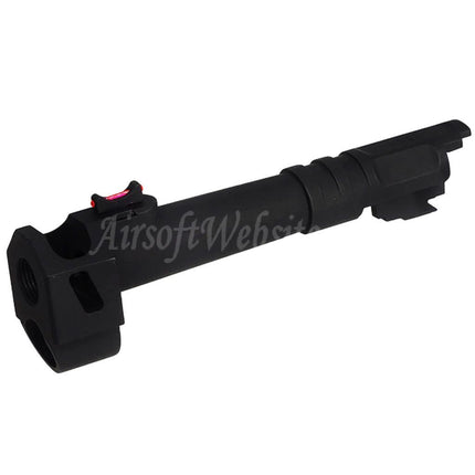 Canon extérieur avec guidon pour pistolets Army Armament R501 Costa Carry Comp Series GBB, noir