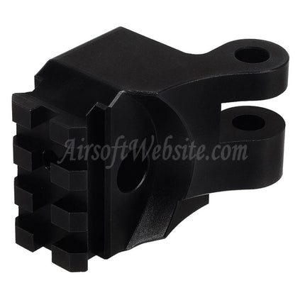 BBT CNC Aluminum M1913 20mm Rail Stock Adaptor For KRYTAC Kriss Vector Series AEG GBB SMG Rifles Airsoft Black