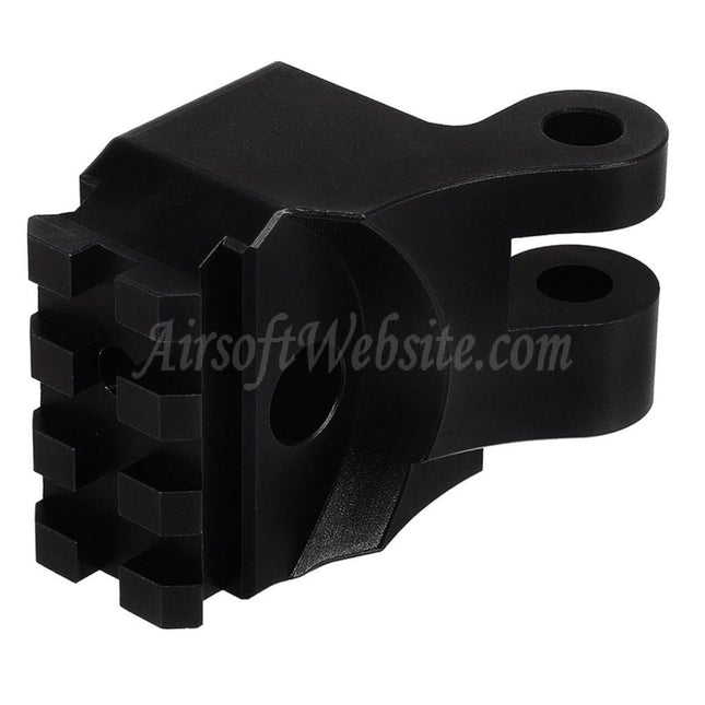 BBT CNC Aluminum M1913 20mm Rail Stock Adaptor For KRYTAC Kriss Vector Series AEG GBB SMG Rifles Airsoft Black