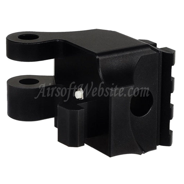 BBT CNC Aluminum M1913 20mm Rail Stock Adaptor For KRYTAC Kriss Vector Series AEG GBB SMG Rifles Airsoft Black