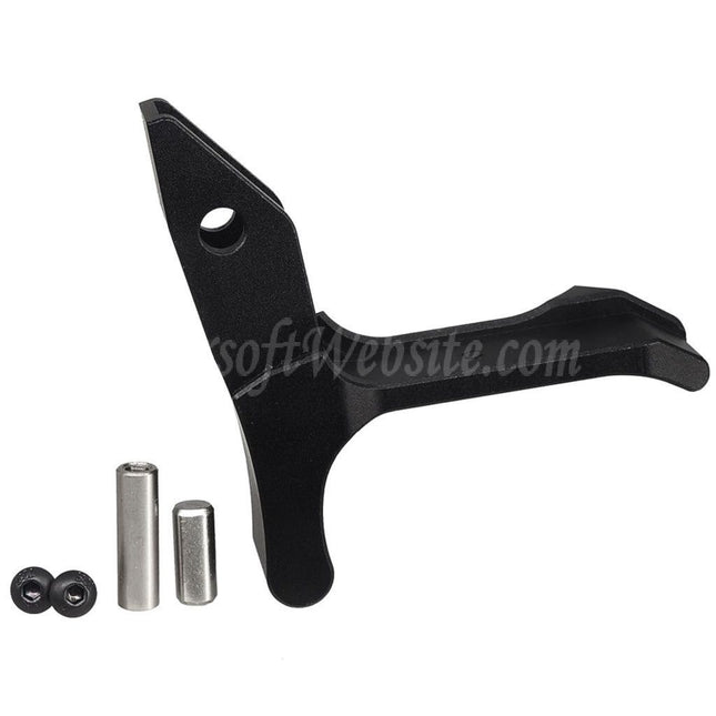 Loquet de chargeur à dégagement rapide en aluminium CNC 5KU pour fusils AEG CYMA série AK Airsoft noir