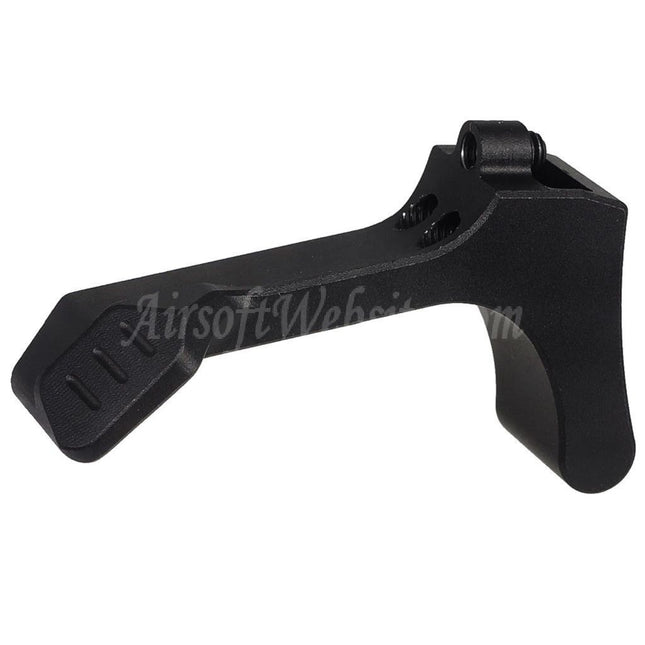 Loquet de chargeur à dégagement rapide en aluminium CNC 5KU pour fusils GHK AK Series GBB Airsoft, noir