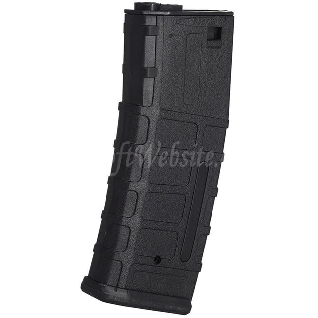 DOUBLE BELL 45rd Polymer PMAG Mid-Cap Magazine Suitable For M4 M16 Series AEG Rifles Airsoft Black