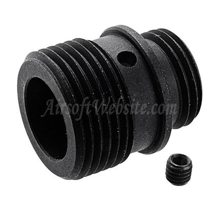 Revanchist Airsoft Aluminium INF Style Kompensator -14mm CCW Linksgewinde Geeignet für Tokyo Marui Hi-Capa Serie GBB Pistolen